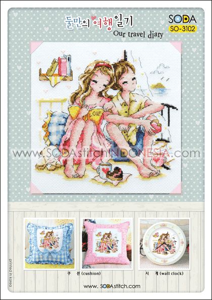 Sodastitch Indonesia PKT-SO-3102 - Paket Sodastitch - Paket Our Travel Diary