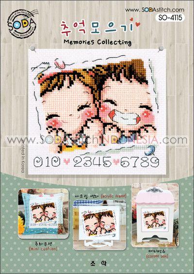 Sodastitch Indonesia PKT-SO-4115 - Paket Sodastitch - Paket Memories Collecting