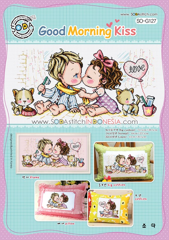 Sodastitch Indonesia PKT-SO-G127 - Paket Sodastitch - Paket Good Morning Kiss