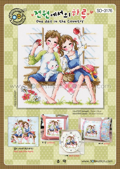Sodastitch Indonesia SO-3176 - Pola Sodastitch - One Day In The Country