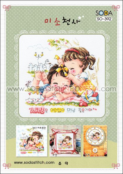 Sodastitch Indonesia SO-392 - Pola Sodastitch - Angel Of Smile