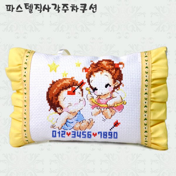 Sodastitch Indonesia CUS-YD-5618-2 - Yellow Rectangle Cushion