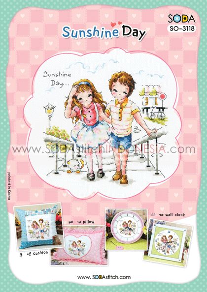 Sodastitch Indonesia PKT-SO-3118 - Paket Sodastitch - Paket Sunshine Day