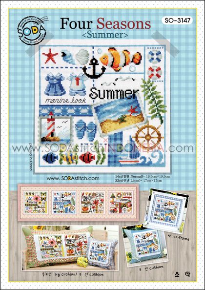Sodastitch Indonesia PKT-SO-3147 - Paket Sodastitch - Paket Four Seasons (Summer)