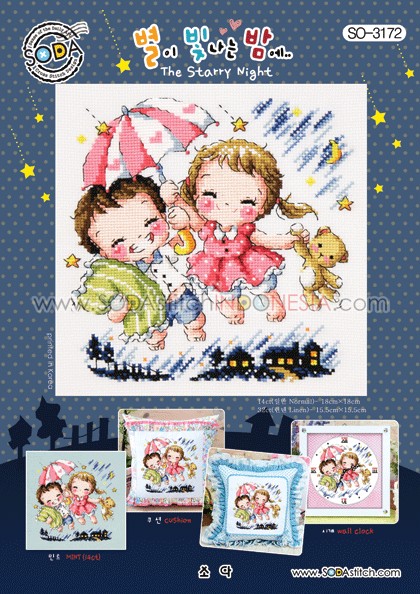 Sodastitch Indonesia PKT-SO-3172 - Paket Sodastitch - Paket Starry Night