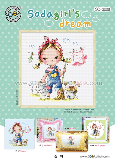 Sodastitch Indonesia PKT-SO-3208 - Paket Sodastitch - Paket Sodagirl's Dream