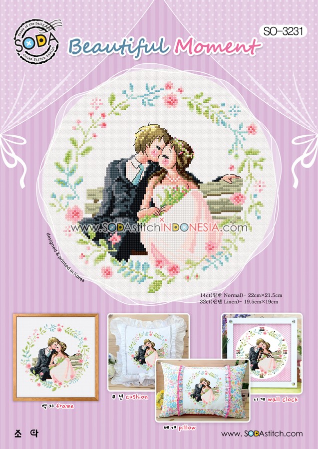 Sodastitch Indonesia PKT-SO-3231 - Paket Sodastitch - Paket Beautiful Moment