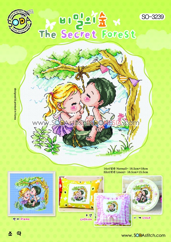Sodastitch Indonesia PKT-SO-3239 - Paket Sodastitch - Paket The Secret Forest