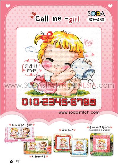 Sodastitch Indonesia PKT-SO-480 - Paket Sodastitch - Paket Call Me - Girl