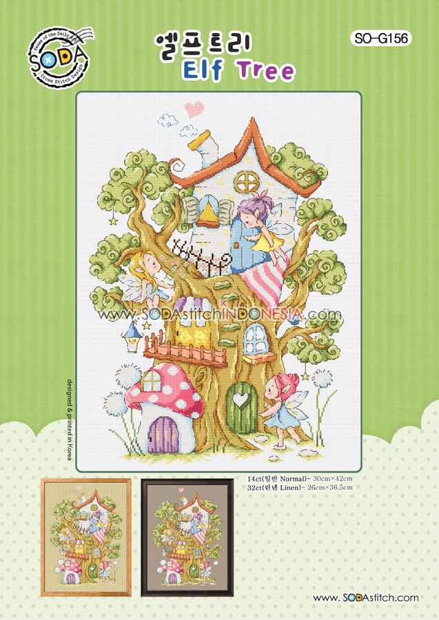 Sodastitch Indonesia PKT-SO-G156 - Paket Sodastitch - Paket Elf Tree