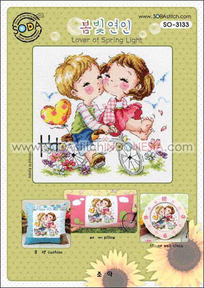 Sodastitch Indonesia SO-3133 - Pola Sodastitch - Lover Of Spring Light