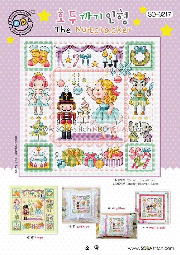 Sodastitch Indonesia SO-3217 - Pola Sodastitch - The Nutcracker
