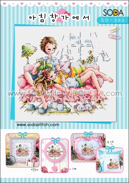 Sodastitch Indonesia SO-362 - Pola Sodastitch - By The Window In The Morning