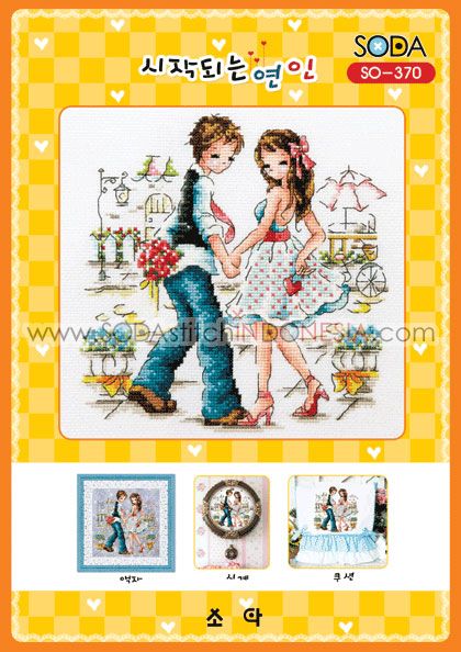 Sodastitch Indonesia SO-370 - Pola Sodastitch - Beginning Lover