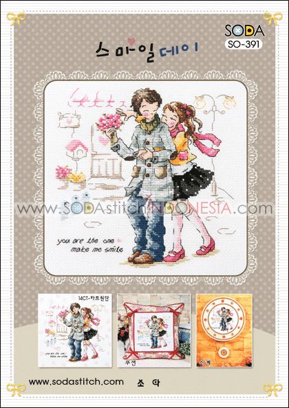 Sodastitch Indonesia SO-391 - Pola Sodastitch - Smile Day