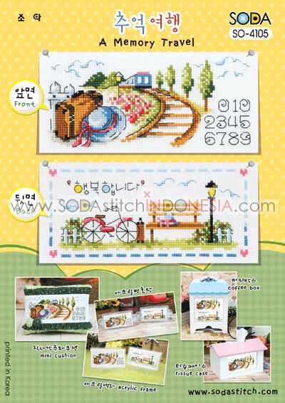 Sodastitch Indonesia SO-4105 - Pola Sodastitch - A Memory Travel