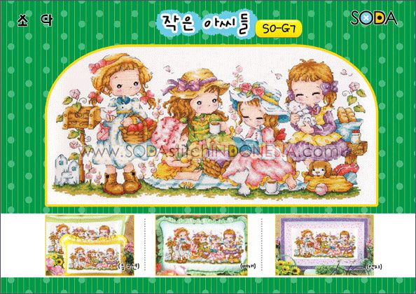 Sodastitch Indonesia SO-G7 - Pola Sodastitch - Young Ladies