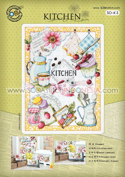 Sodastitch Indonesia SO-K3 - Pola Sodastitch - Kitchen