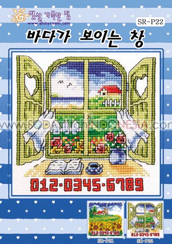 Sodastitch Indonesia SR-P22 - Pola Shiny Room - SR-P22