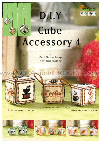 Sodastitch Indonesia SR-P69 - Pola Shiny Room - D.I.Y. Cube Accessories 4
