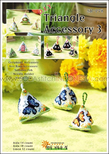 Sodastitch Indonesia SR-P78 - Pola Shiny Room - Triangle Accessories 3